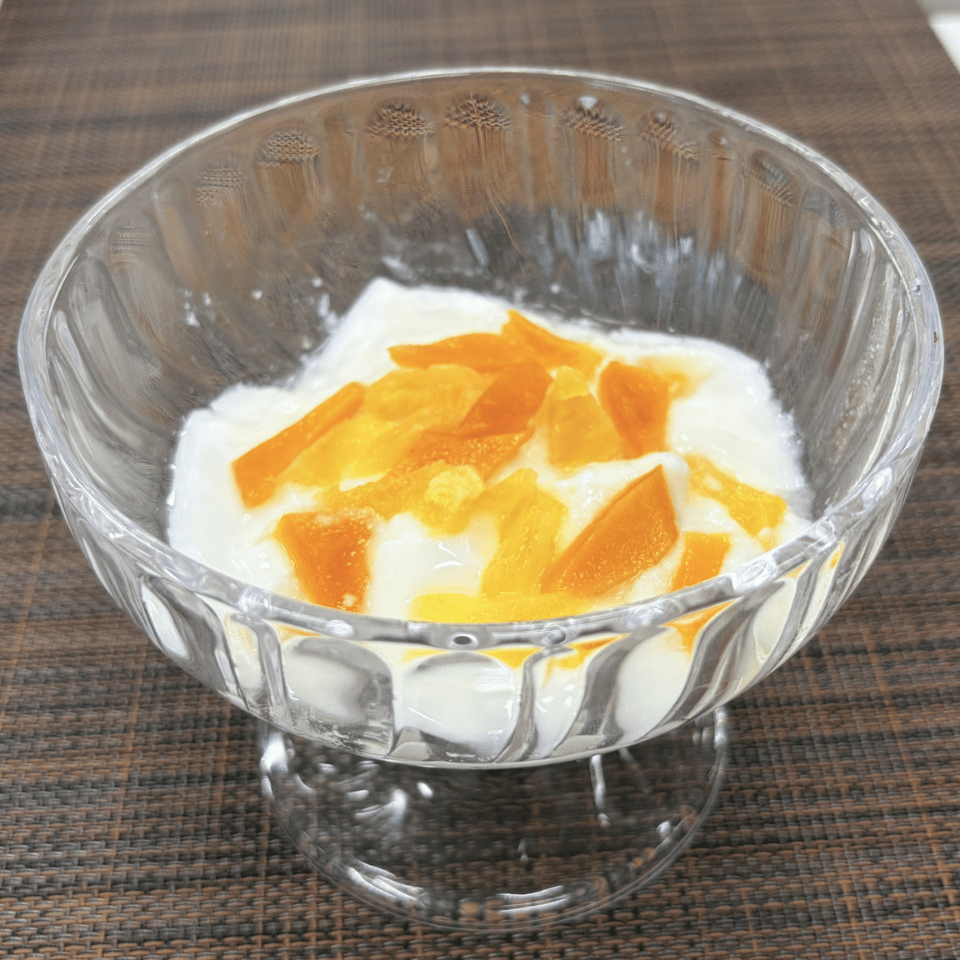 ドライフルーツヨーグルト